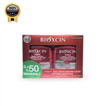 پک 2 عددی شامپو ضد ریزش فورت بیوکسین Bioxcin اورجینال مناسب ریزش مو شدید