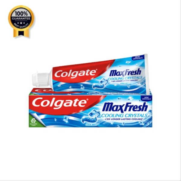 خمیردندان کولگیت Colgate اورجینال مدل مکس فرش Cooling crystals حجم 100 میل