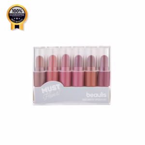 رژ لب مینی مات بیولیس Beaulis اورجینال پک 6 تایی کد 225