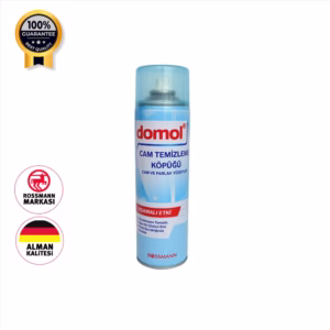 فوم تمیز کننده سطوح شیشه‌ ای و براق دومول Domol اورجینال حجم 500 میل