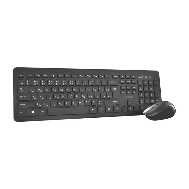 کیبورد و ماوس بی سیم تسکو مدل TKM 7011WN سوئیچ ممبران فول سایز | تصویر 3 کیبورد و ماوس بی سیم تسکو