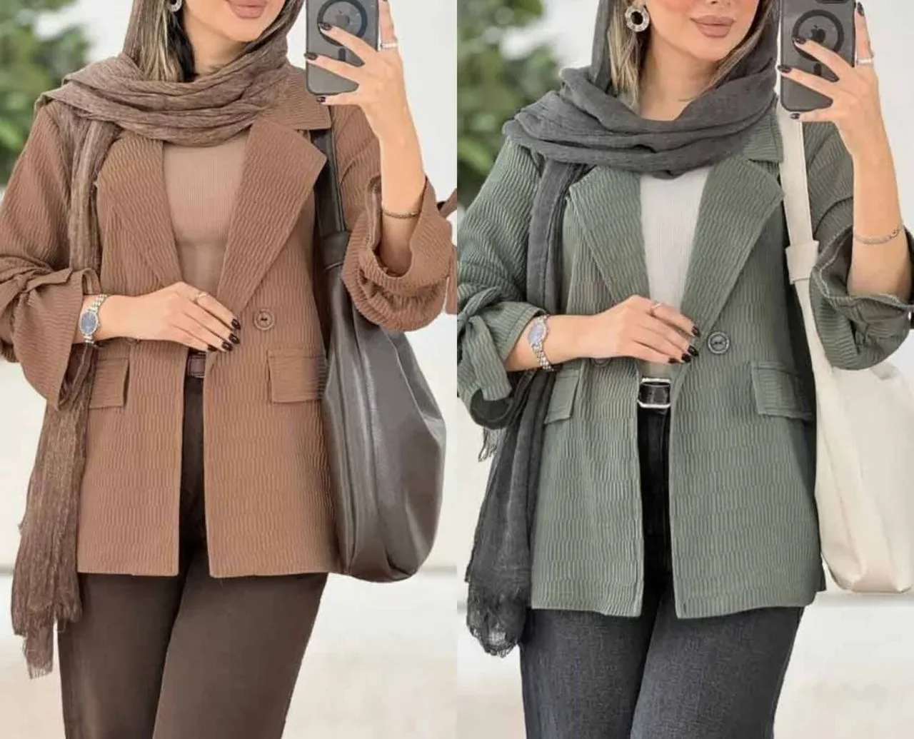 مدل سیتا؛ درخشش پارچه اطلسی در استایل شما